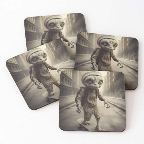 Item preview, Alien Invasion on Wheels designed and sold by soulofalion.