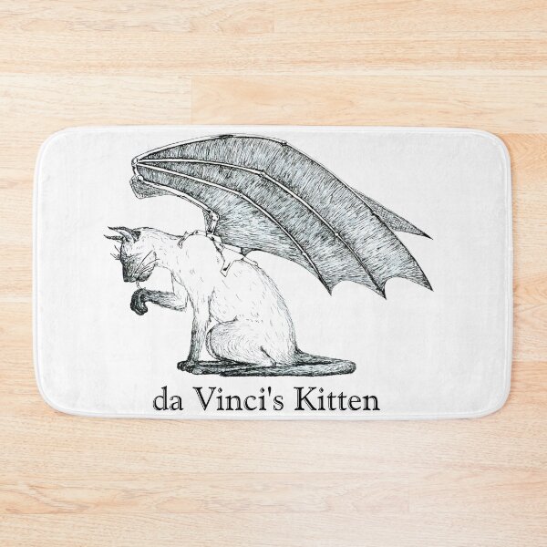 Item preview, da Vinci's Kitten designed and sold by Apple-and-Tree.
