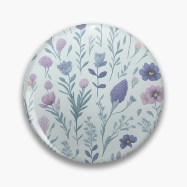 Item preview, Pale Green, Lilac, Pink And Purple Watercolour Wildflower Pattern designed and sold by BBGIFTSUK.