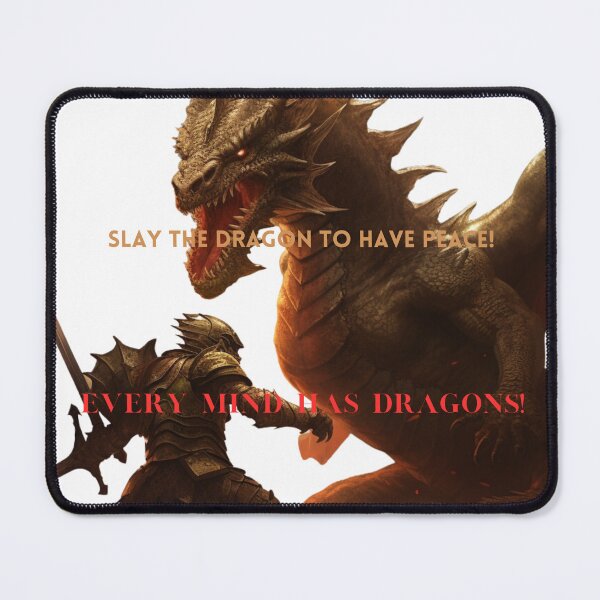 Item preview, Slay the thoughts that keep you trapped. designed and sold by JohnPsyche.