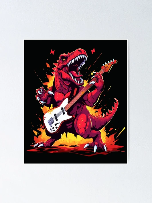 T-Rex Rockstar: Guitar Solo