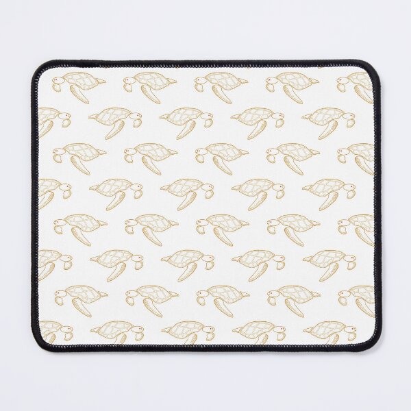 Item preview, Happy gold underwater seaturtle in deep white water - Fish and Friends Collection designed and sold by Sichtbarekunst.