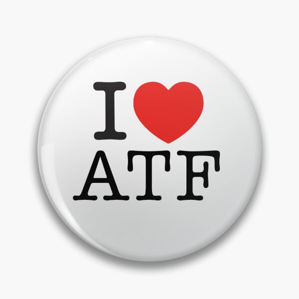 Item preview, I love ATF designed and sold by Nate Ober.