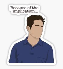 Dennis Implication Design Sticker