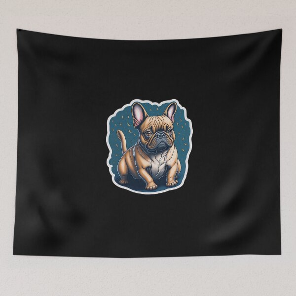 Item preview, French Bulldog (Sticker and Print Out) designed and sold by Sir Elgin Ortiz.