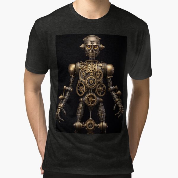 Majestic Steampunk Automaton: A Victorian-Era Mechanical Marvel Sticker  for Sale by JLCableStudio