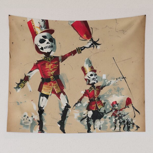Item preview, The thin red line, nutcracker meets Balaclava designed and sold by Glenbobagins.