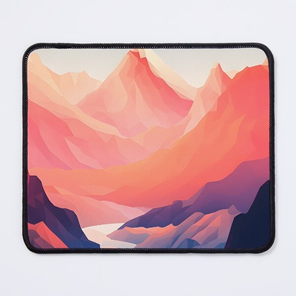 Item preview, Abstract Mountain Scene designed and sold by jakewashere.