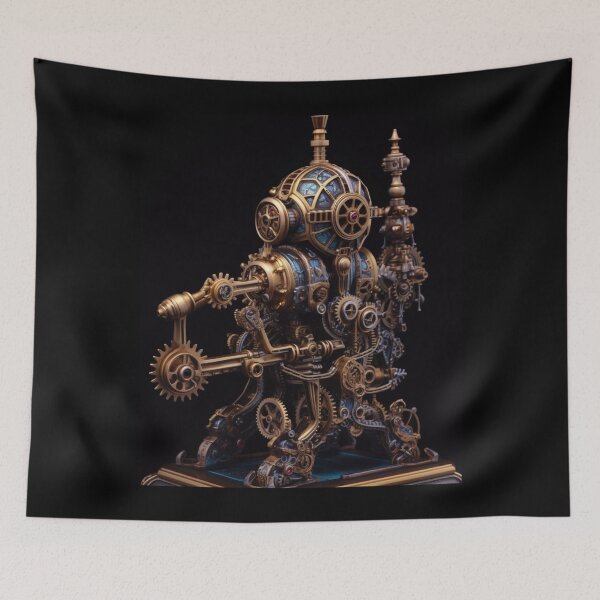 Item preview, Majestic Steampunk Automaton: A Victorian-Era Mechanical Marvel designed and sold by JLCableStudio.