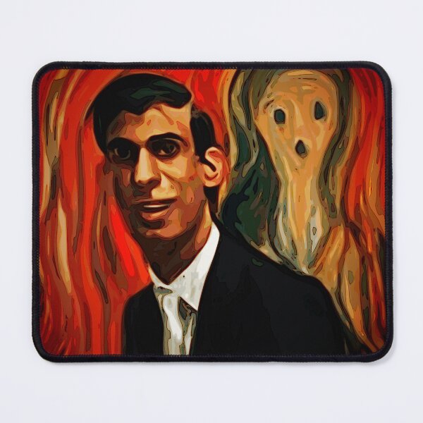 Item preview, Rishi Sunak's Haunted. designed and sold by OriginalDP.