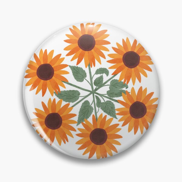 Item preview, Sunflower Pinwheel designed and sold by maddydoodlesoup.
