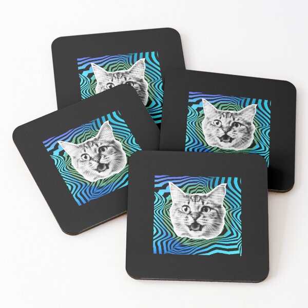 Item preview, Psychedelic Cat designed and sold by coolcreativeco.