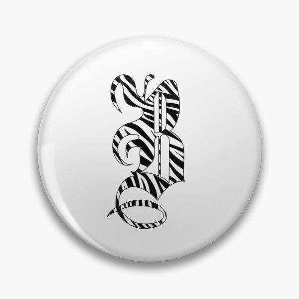 Item preview, LETTER B ZEBRA GOTHIC STYLE designed and sold by buffi13.