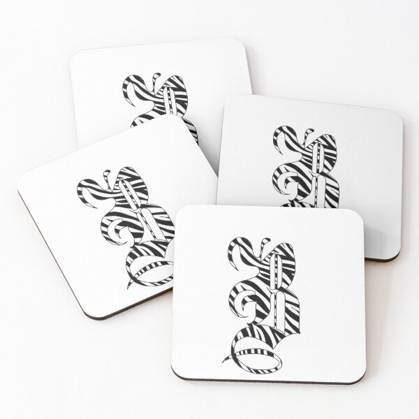 Item preview, LETTER B ZEBRA GOTHIC STYLE designed and sold by buffi13.