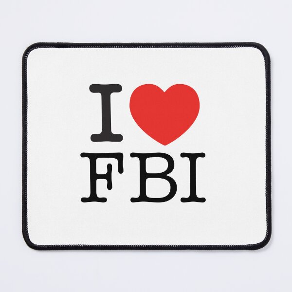Item preview, I love FBI designed and sold by Nate Ober.