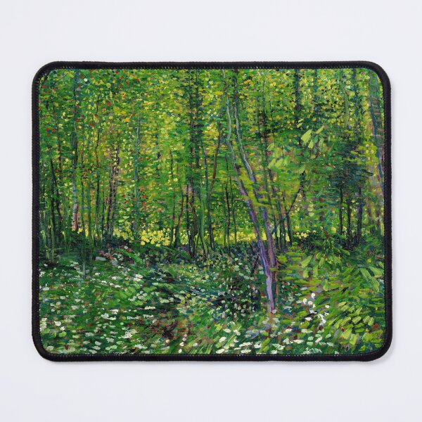 Item preview, Vincent Van Gogh Trees & Underwood  designed and sold by PureVintageLove.