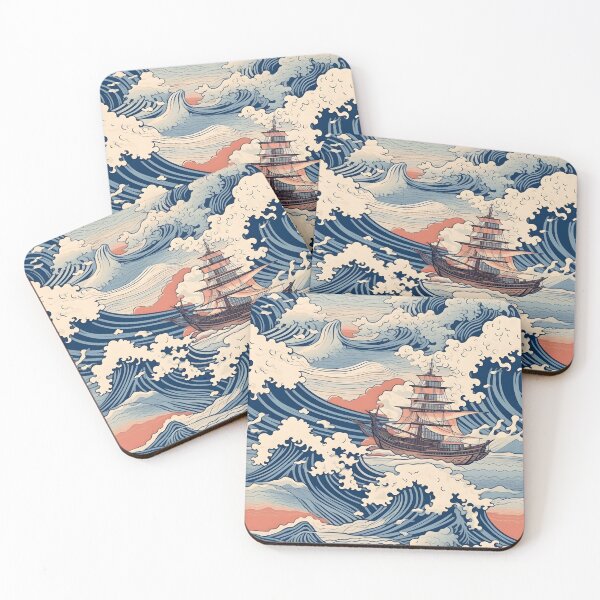 Item preview, Stormy sea pattern  designed and sold by enipra.
