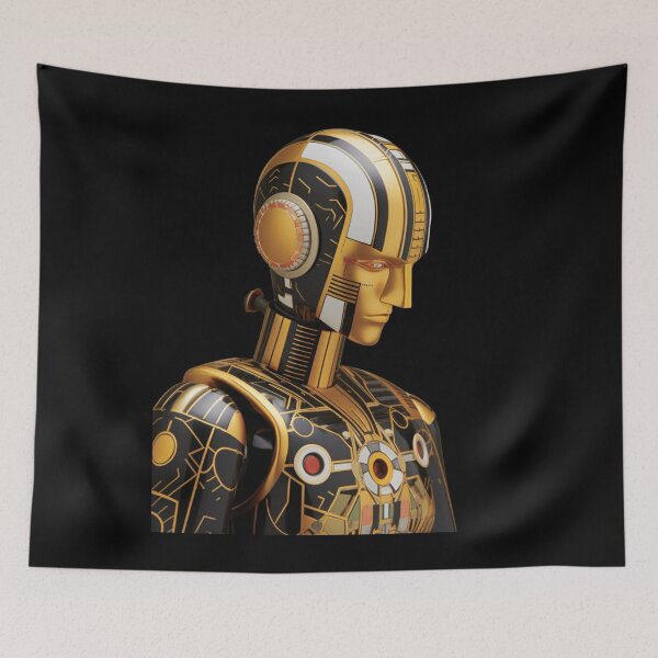 Item preview, Art Deco Robot: Geometric Glamour Meets Futuristic Design designed and sold by JLCableStudio.