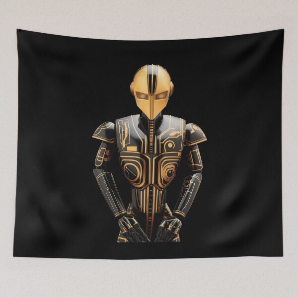 Item preview, Art Deco Robot: Geometric Glamour Meets Futuristic Design designed and sold by JLCableStudio.