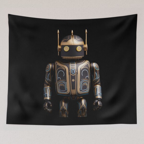 Item preview, Art Deco Robot: Geometric Glamour Meets Futuristic Design designed and sold by JLCableStudio.