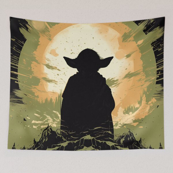 Item preview, Silouhette of the last Grand Master designed and sold by Nosy is Everything.