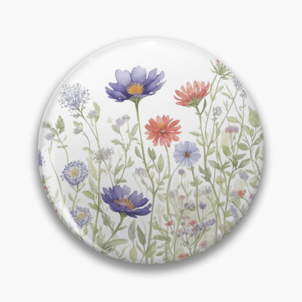 Item preview, Colourful Watercolor Wildflower Meadow designed and sold by BBGIFTSUK.