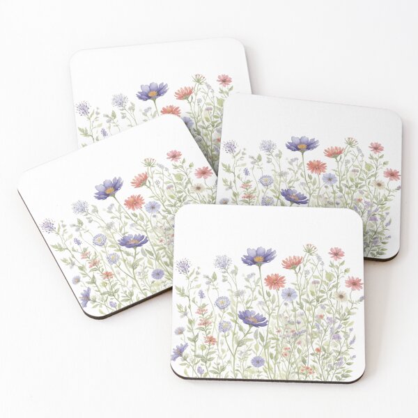 Item preview, Colourful Watercolor Wildflower Meadow designed and sold by BBGIFTSUK.