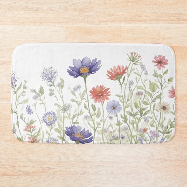 Item preview, Colourful Watercolor Wildflower Meadow designed and sold by BBGIFTSUK.