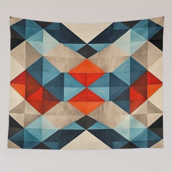 Item preview, Abstract Diamond Pattern Colorful Graphic Diamond Pattern designed and sold by JD72shirtshop.