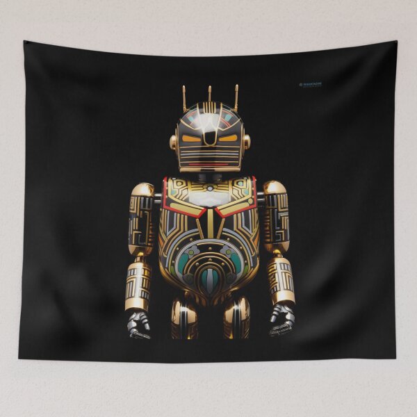 Item preview, Art Deco Robot: Geometric Glamour Meets Futuristic Design designed and sold by JLCableStudio.