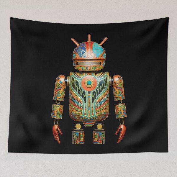 Item preview, Art Deco Robot: Geometric Glamour Meets Futuristic Design designed and sold by JLCableStudio.