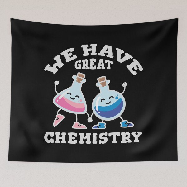 Item preview, We have great Chemistry, Laboratory Flasks in Love designed and sold by HandicraftArt.