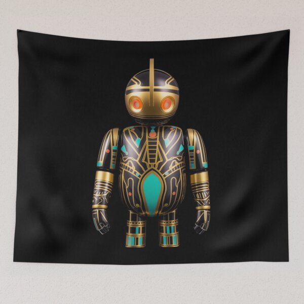 Item preview, Art Deco Robot: Geometric Glamour Meets Futuristic Design designed and sold by JLCableStudio.