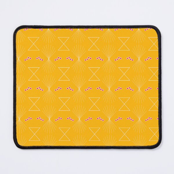 Item preview, Dancing sea plant and coral bubbles - white on yellow - Fish and Friends Collection designed and sold by Sichtbarekunst.