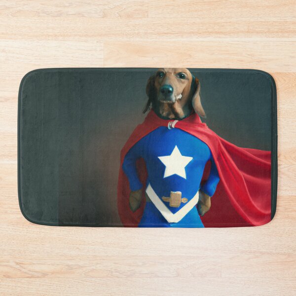 Item preview, Dachshund Superhero #1 designed and sold by DachshundClub.