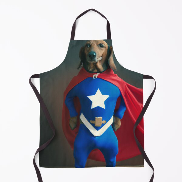Item preview, Dachshund Superhero #1 designed and sold by DachshundClub.