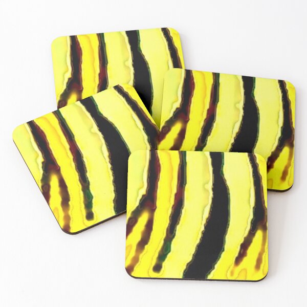 Item preview, Yellow Caterpillar or Tiger Stripes Warm Tone  designed and sold by CJRPics.