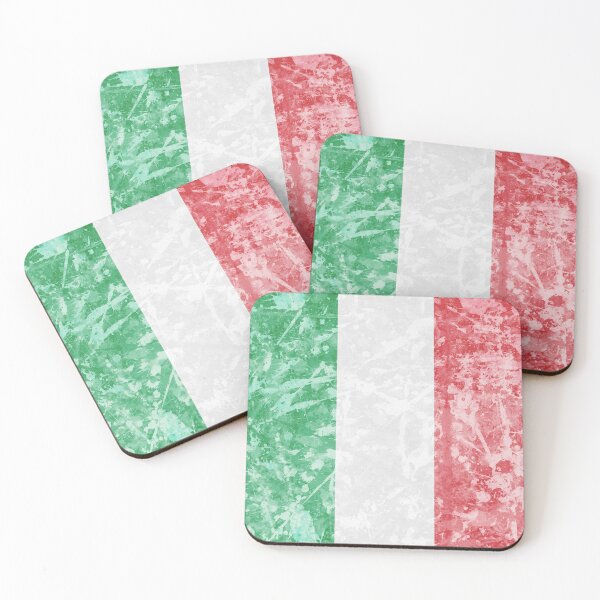 Item preview, Distressed Italian Flag designed and sold by ArtFactoryAI.