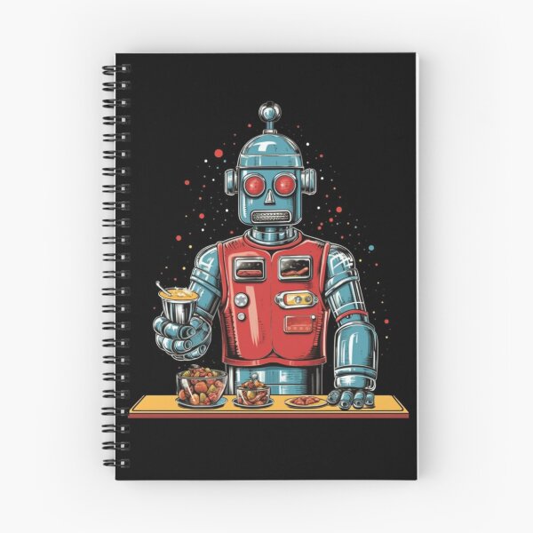 Item preview, Retro Robo-Diner Server: A Touch of the '50s in Your Home designed and sold by JLCableStudio.