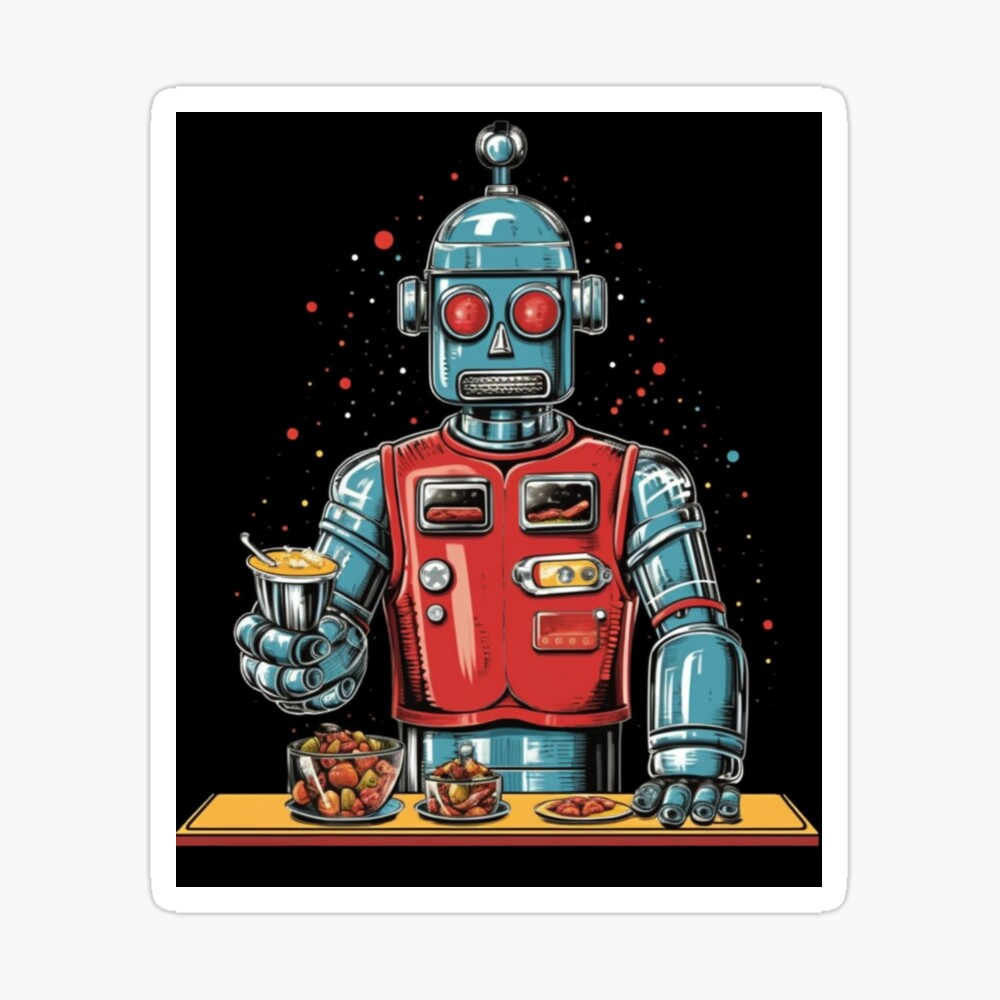 Majestic Steampunk Automaton: A Victorian-Era Mechanical Marvel Sticker  for Sale by JLCableStudio