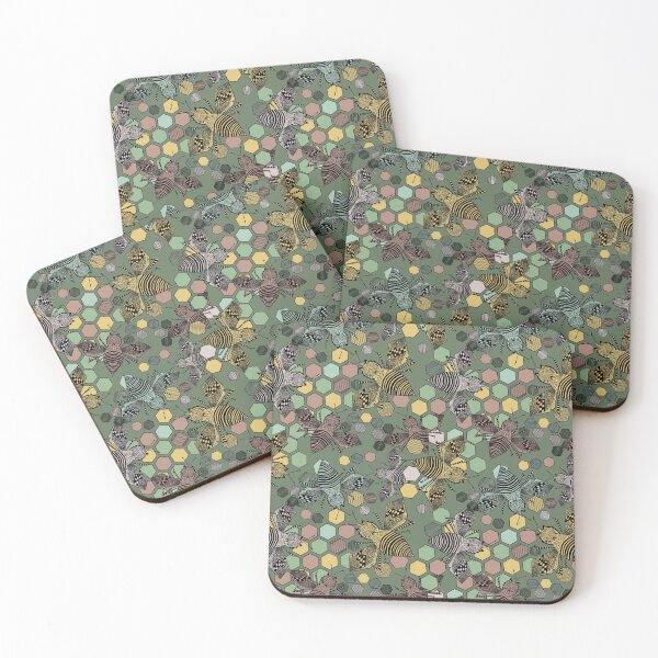 Item preview, Pattern space chain design bees designed and sold by Spaceketdesign.