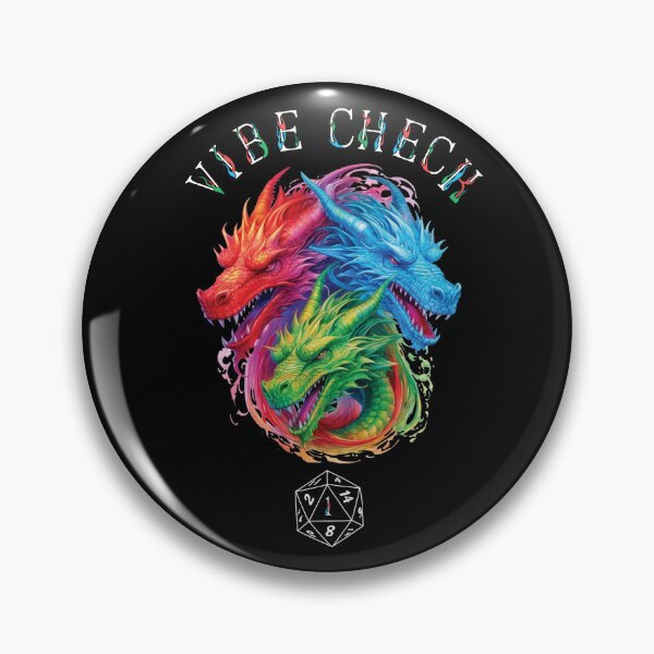 Item preview, Dragons Vibe Check designed and sold by CardBoardTables.