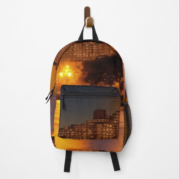 Item preview, Beautiful Big Moon over Mediterranien Skyline by the Desert at Night designed and sold by SunnyMcKenzie.