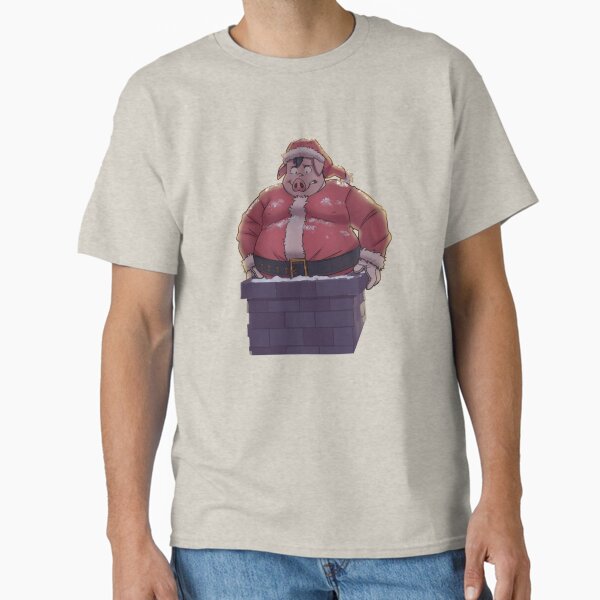 Pig Stuck in Chimney Classic T-Shirt