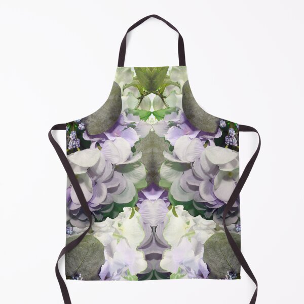 Item preview, White Green Purple Floral Bouquet Mirror Image Beauty designed and sold by BGGretchen.