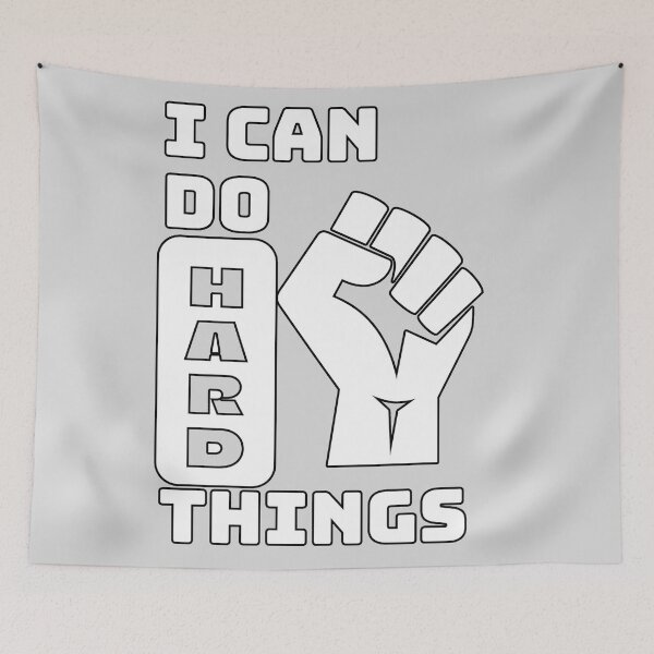 Item preview, I can do hard things designed and sold by Astrie.