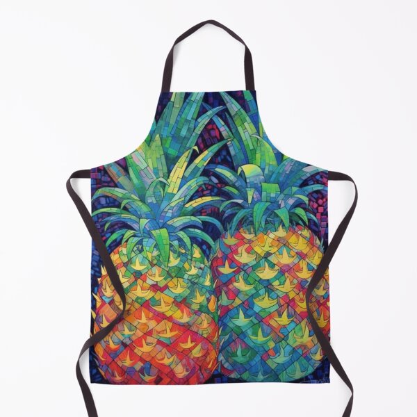 Item preview, Bright Mosaic Pineapples  designed and sold by EpicFoxArt.