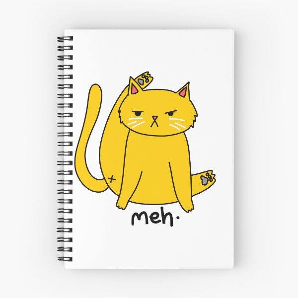 Item preview, meh cat designed and sold by saacstix.