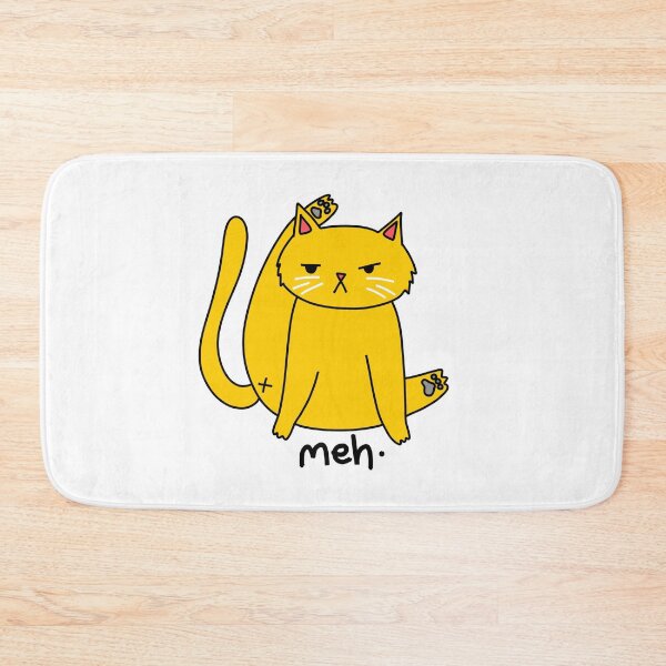 Item preview, meh cat designed and sold by saacstix.