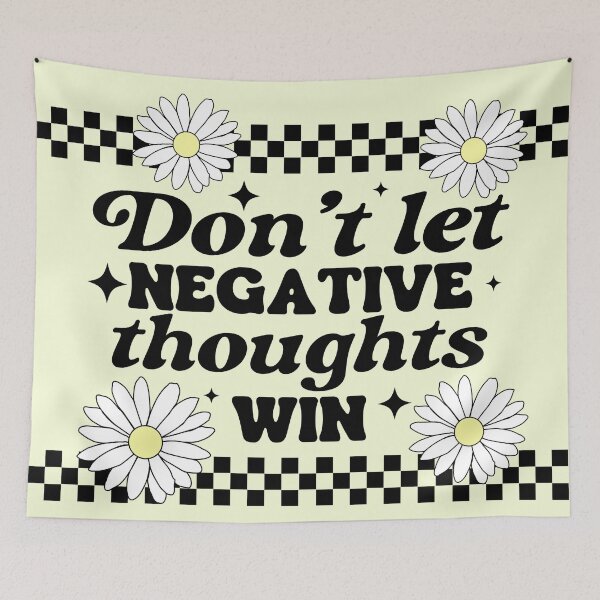 Item preview, Don't let negative thoughts win designed and sold by Acim0.
